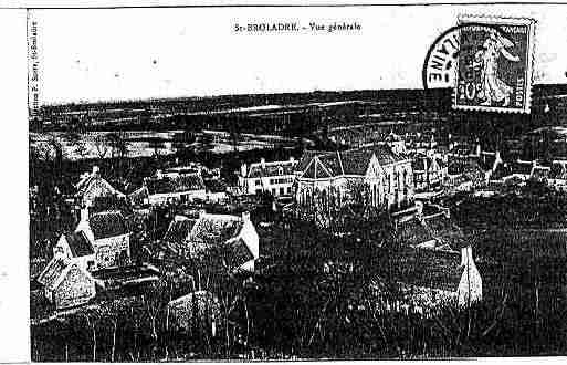 Ville de SAINTBROLADRE Carte postale ancienne