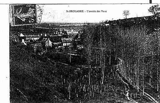 Ville de SAINTBROLADRE Carte postale ancienne