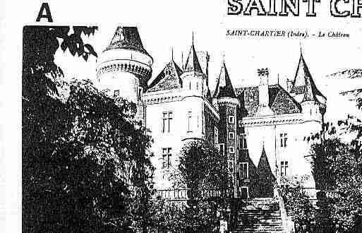Ville de SAINTCHARTIER Carte postale ancienne