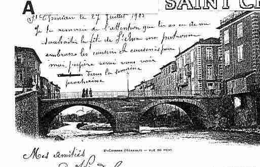 Ville de SAINTCHINIAN Carte postale ancienne