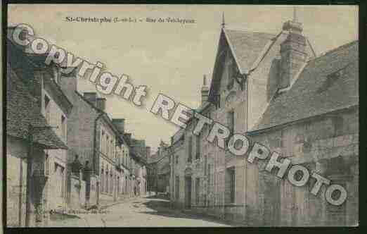 Ville de SAINTCHRISTOPHE Carte postale ancienne