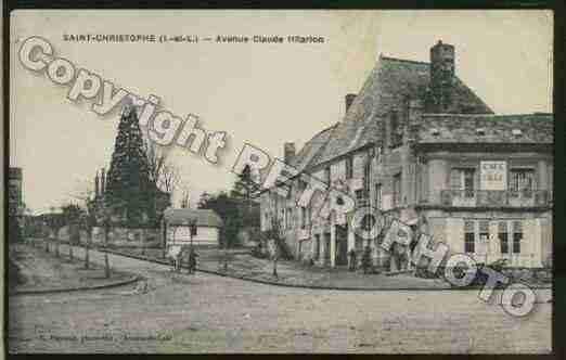 Ville de SAINTCHRISTOPHE Carte postale ancienne