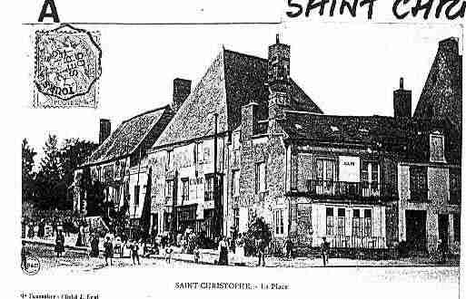 Ville de SAINTCHRISTOPHE Carte postale ancienne