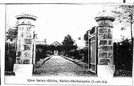 Ville de SAINTCHRISTOPHE Carte postale ancienne