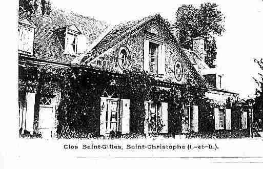 Ville de SAINTCHRISTOPHE Carte postale ancienne