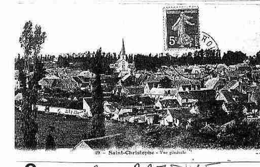 Ville de SAINTCHRISTOPHEENBOUCHERIE Carte postale ancienne Ville de SAINTCHRISTOPHEENBOUCHERIE Carte postale ancienne