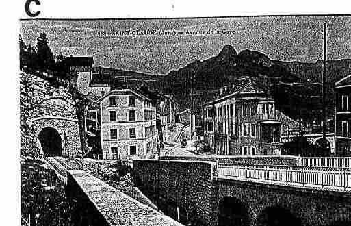 Ville de SAINTCLAUDE Carte postale ancienne