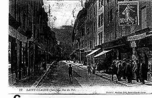 Ville de SAINTCLAUDE Carte postale ancienne