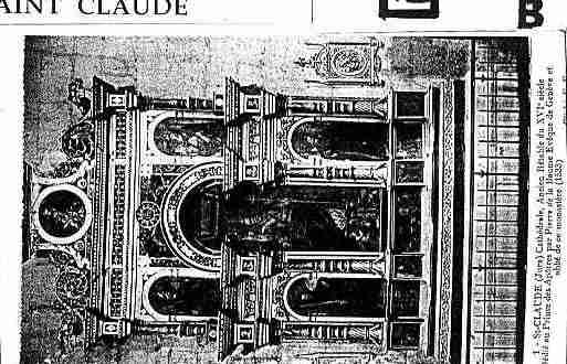 Ville de SAINTCLAUDE Carte postale ancienne Ville de SAINTCLAUDE Carte postale ancienne