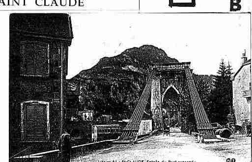Ville de SAINTCLAUDE Carte postale ancienne