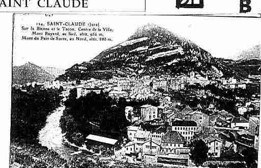 Ville de SAINTCLAUDE Carte postale ancienne