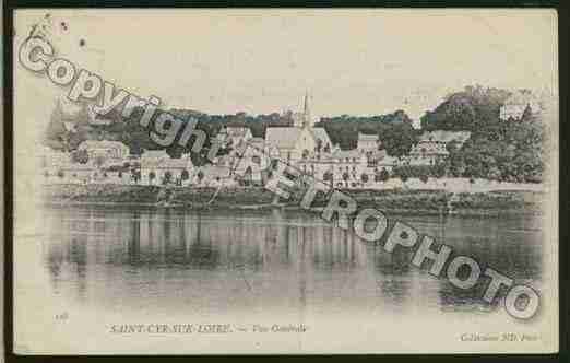 Ville de SAINTCYRSURLOIRE Carte postale ancienne