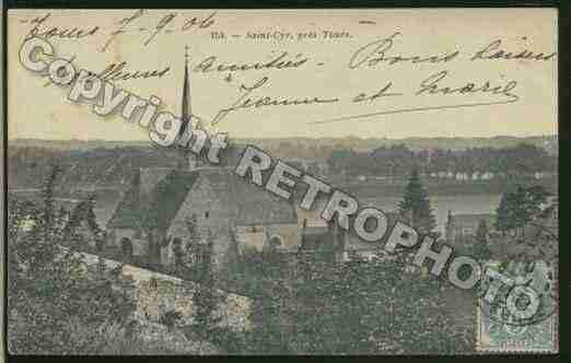 Ville de SAINTCYRSURLOIRE Carte postale ancienne