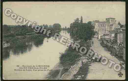 Ville de SAINTDENISDEPILE Carte postale ancienne