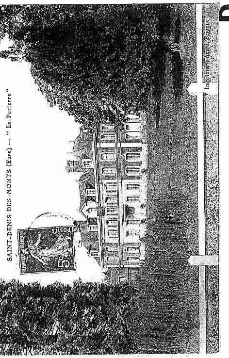 Ville de SAINTDENISDESMONTS Carte postale ancienne Ville de SAINTDENISDESMONTS Carte postale ancienne