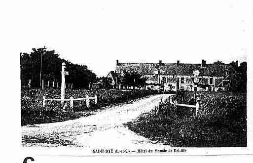 Ville de SAINTDYESURLOIRE Carte postale ancienne