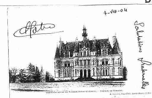 Ville de SAINTECATHERINEDEFIERBOIS Carte postale ancienne