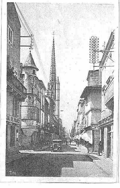 Ville de SAINTEFOYLAGRANDE Carte postale ancienne