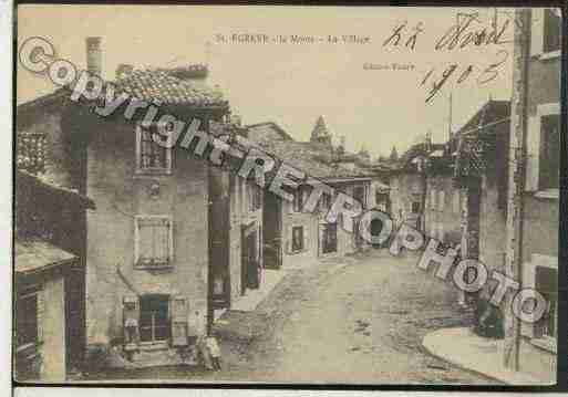 Ville de SAINTEGREVE Carte postale ancienne