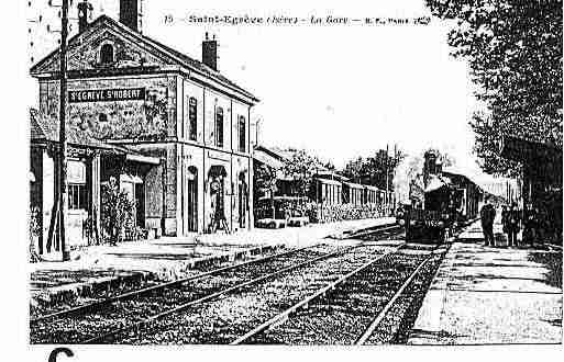 Ville de SAINTEGREVE Carte postale ancienne