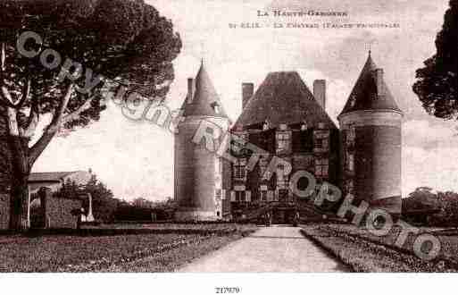 Ville de SAINTELIXLECHATEAU Carte postale ancienne