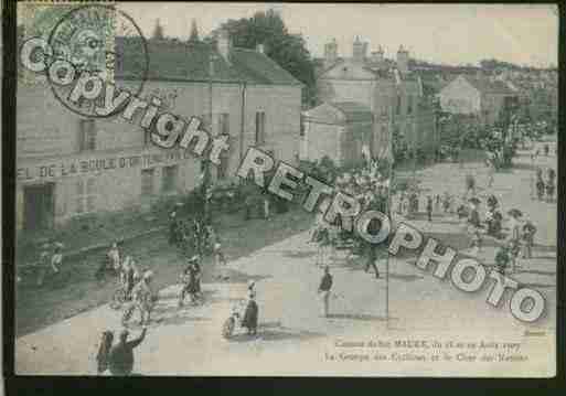 Ville de SAINTEMAUREDETOURAINE Carte postale ancienne