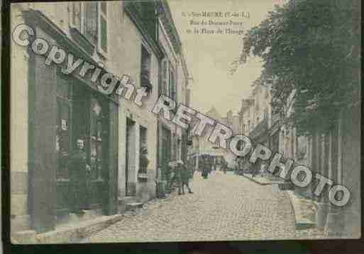 Ville de SAINTEMAUREDETOURAINE Carte postale ancienne