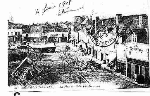 Ville de SAINTEMAUREDETOURAINE Carte postale ancienne