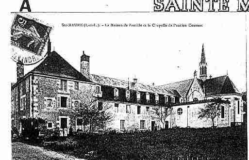 Ville de SAINTEMAUREDETOURAINE Carte postale ancienne