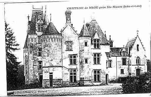 Ville de SAINTEMAUREDETOURAINE Carte postale ancienne