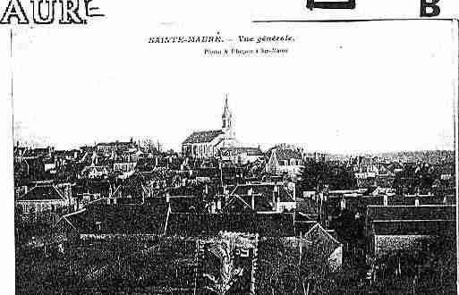 Ville de SAINTEMAUREDETOURAINE Carte postale ancienne