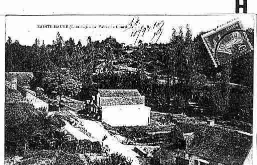 Ville de SAINTEMAUREDETOURAINE Carte postale ancienne