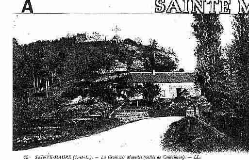 Ville de SAINTEMAUREDETOURAINE Carte postale ancienne