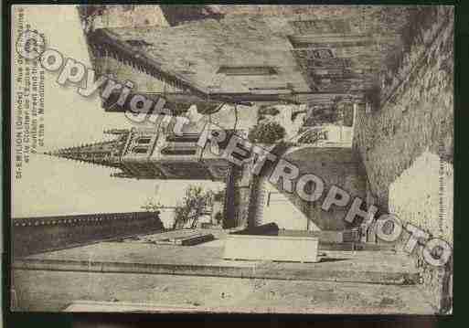 Ville de SAINTEMILION Carte postale ancienne