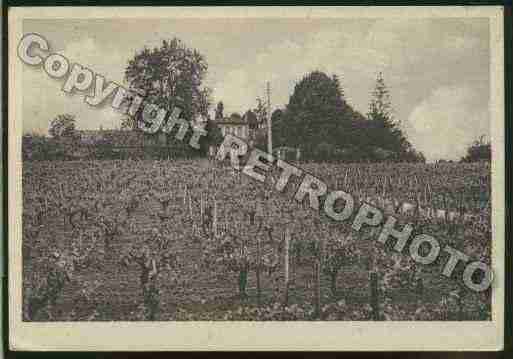 Ville de SAINTEMILION Carte postale ancienne