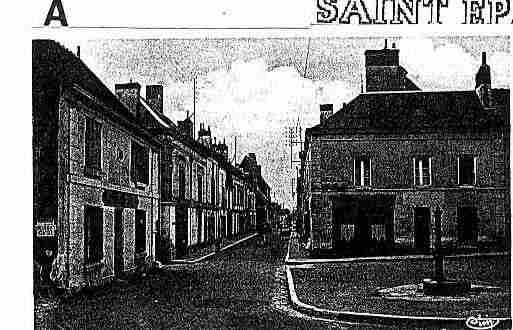 Ville de SAINTEPAIN Carte postale ancienne