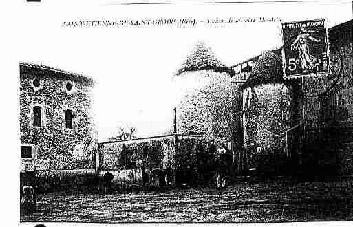 Ville de SAINTETIENNEDESTGEOIRS Carte postale ancienne