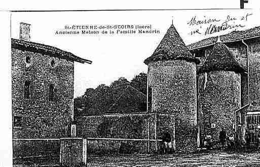 Ville de SAINTETIENNEDESTGEOIRS Carte postale ancienne