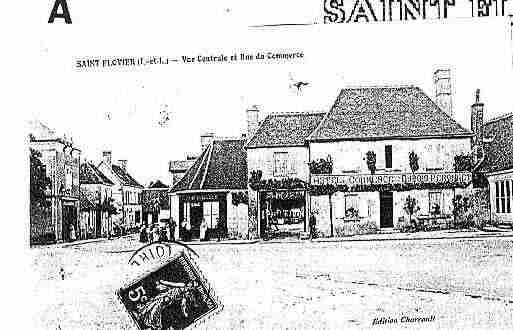 Ville de SAINTFLOVIER Carte postale ancienne