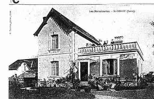 Ville de SAINTGENOU Carte postale ancienne Ville de SAINTGENOU Carte postale ancienne