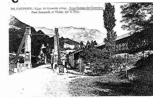 Ville de SAINTGEORGESDECOMMIERS Carte postale ancienne