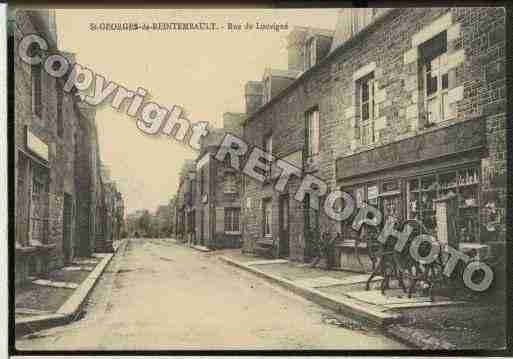 Ville de SAINTGEORGESDEREINTEMBAULT Carte postale ancienne