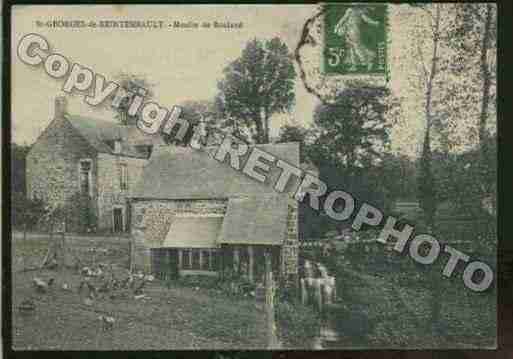 Ville de SAINTGEORGESDEREINTEMBAULT Carte postale ancienne