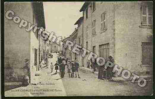 Ville de SAINTGEORGESD\'ESPERANCHE Carte postale ancienne