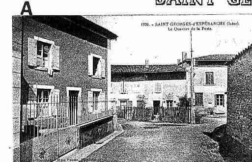 Ville de SAINTGEORGESD\'ESPERANCHE Carte postale ancienne