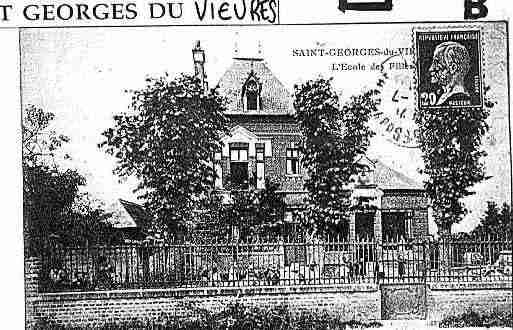 Ville de SAINTGEORGESDUVIEVRE Carte postale ancienne