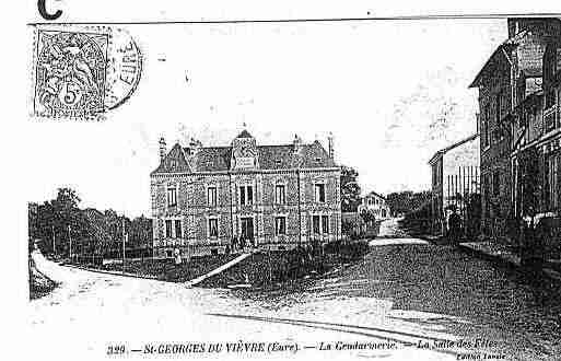 Ville de SAINTGEORGESDUVIEVRE Carte postale ancienne