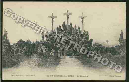 Ville de SAINTGEORGESSURCHER Carte postale ancienne