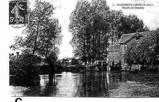 Ville de SAINTGEORGESSUREURE Carte postale ancienne