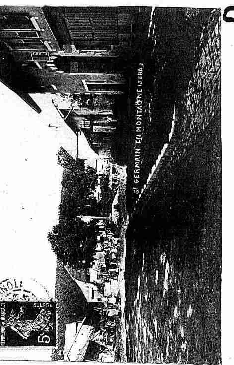 Ville de SAINTGERMAINENMONTAGNE Carte postale ancienne Ville de SAINTGERMAINENMONTAGNE Carte postale ancienne